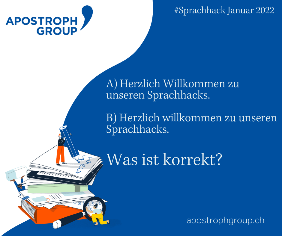 #Sprachhack Januar 2022