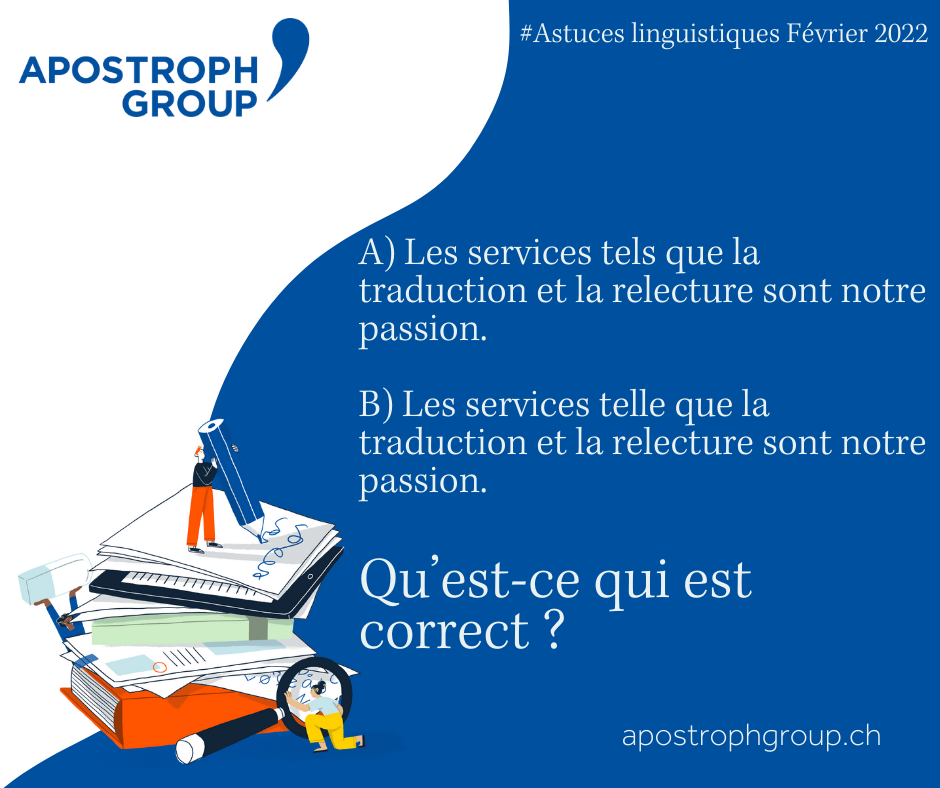 #Astuces linguistiques Février 2022