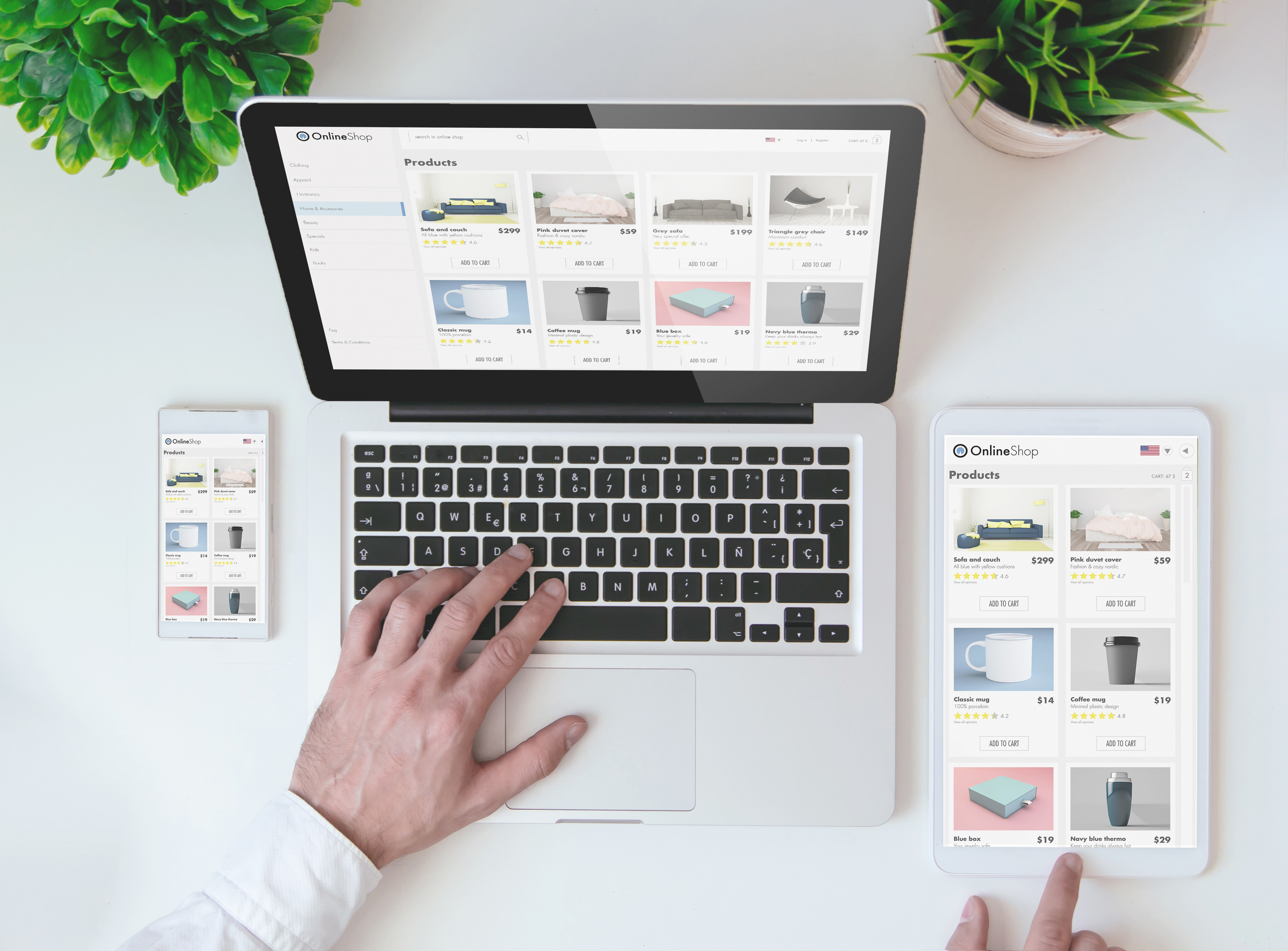 Professional website translations